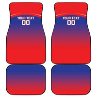 Custom Bengaluru India Cricket Car Mats Go Champions