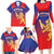 Custom Bengaluru India Cricket Family Matching Long Sleeve Bodycon Dress and Hawaiian Shirt Go Champions