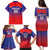Custom Bengaluru India Cricket Family Matching Puletasi and Hawaiian Shirt Go Champions