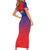 Custom Bengaluru India Cricket Family Matching Short Sleeve Bodycon Dress and Hawaiian Shirt Go Champions
