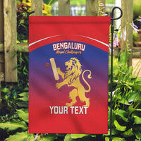 Custom Bengaluru India Cricket Garden Flag Go Champions