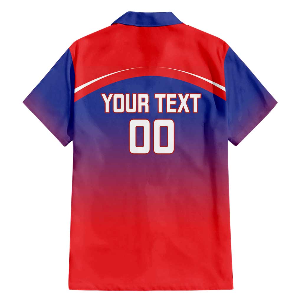 Custom Bengaluru India Cricket Hawaiian Shirt Go Champions