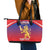 Custom Bengaluru India Cricket Leather Tote Bag Go Champions