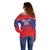 Custom Bengaluru India Cricket Off Shoulder Sweater Go Champions