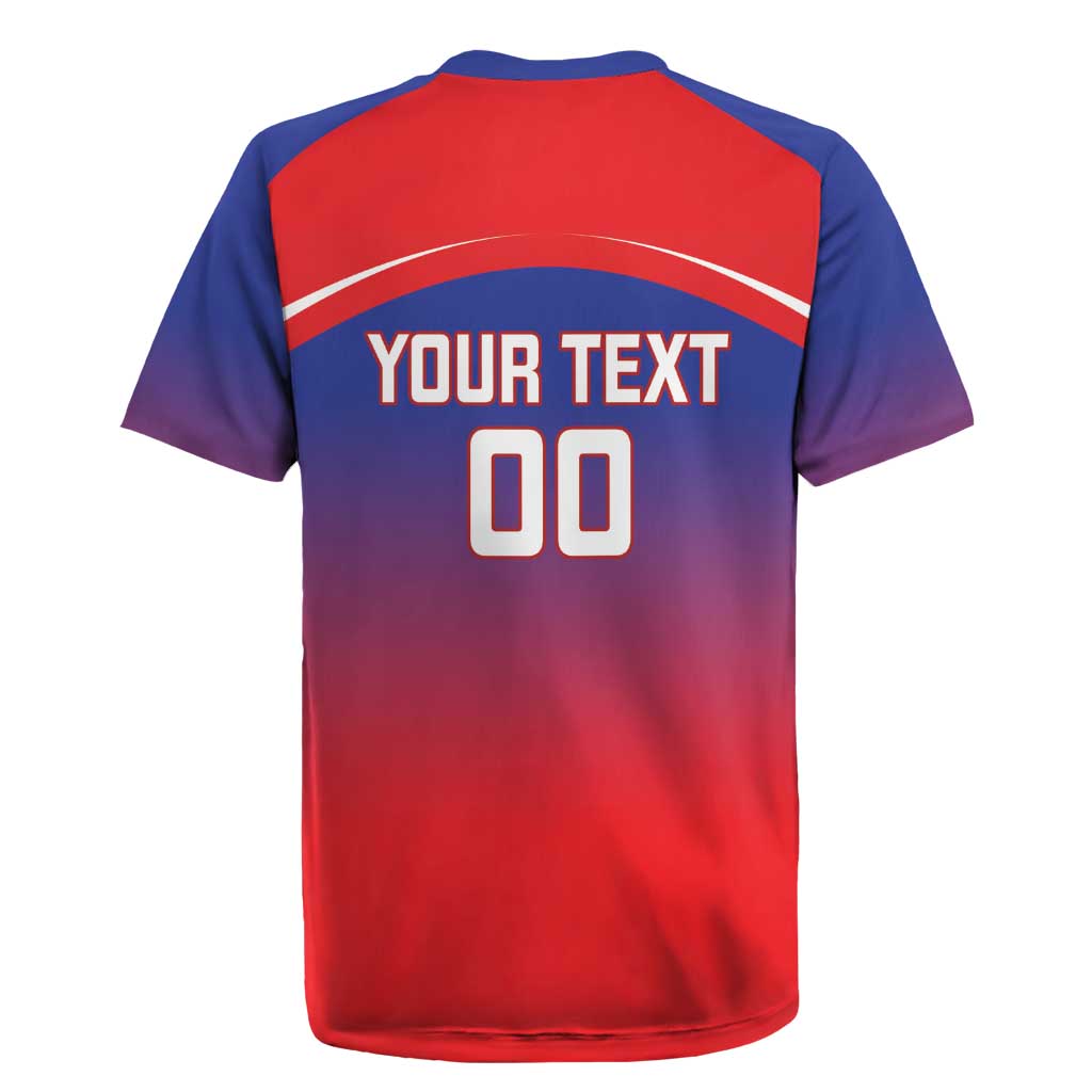 Custom Bengaluru India Cricket Rugby Jersey Go Champions