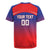 Custom Bengaluru India Cricket Rugby Jersey Go Champions