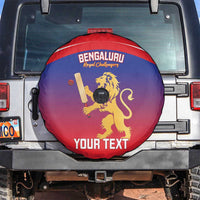 Custom Bengaluru India Cricket Spare Tire Cover Go Champions
