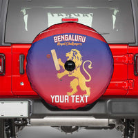 Custom Bengaluru India Cricket Spare Tire Cover Go Champions