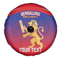 Custom Bengaluru India Cricket Spare Tire Cover Go Champions