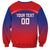 Custom Bengaluru India Cricket Sweatshirt Go Champions