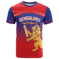 Custom Bengaluru India Cricket T Shirt Go Champions
