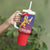 Custom Bengaluru India Cricket Tumbler With Handle Go Champions