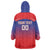 Custom Bengaluru India Cricket Wearable Blanket Hoodie Go Champions