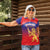Custom Bengaluru India Cricket Women Polo Shirt Go Champions