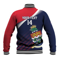 Custom Cayman Islands Cricket Baseball Jacket 2025 Sporty Style