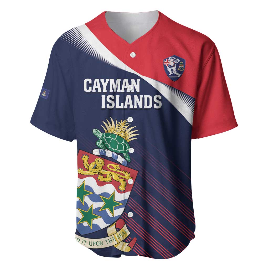 Custom Cayman Islands Cricket Baseball Jersey 2025 Sporty Style