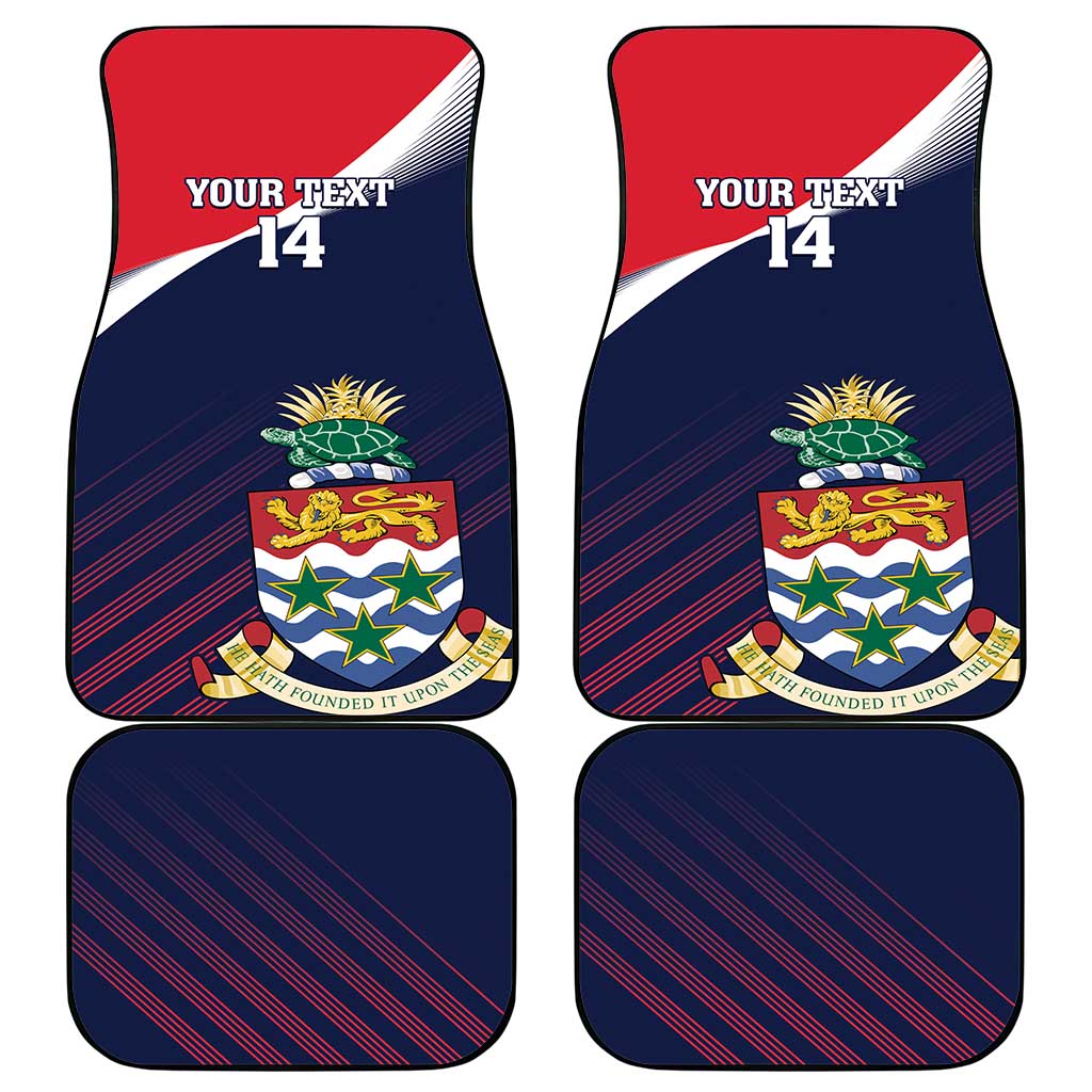 Custom Cayman Islands Cricket Car Mats 2025 Sporty Style