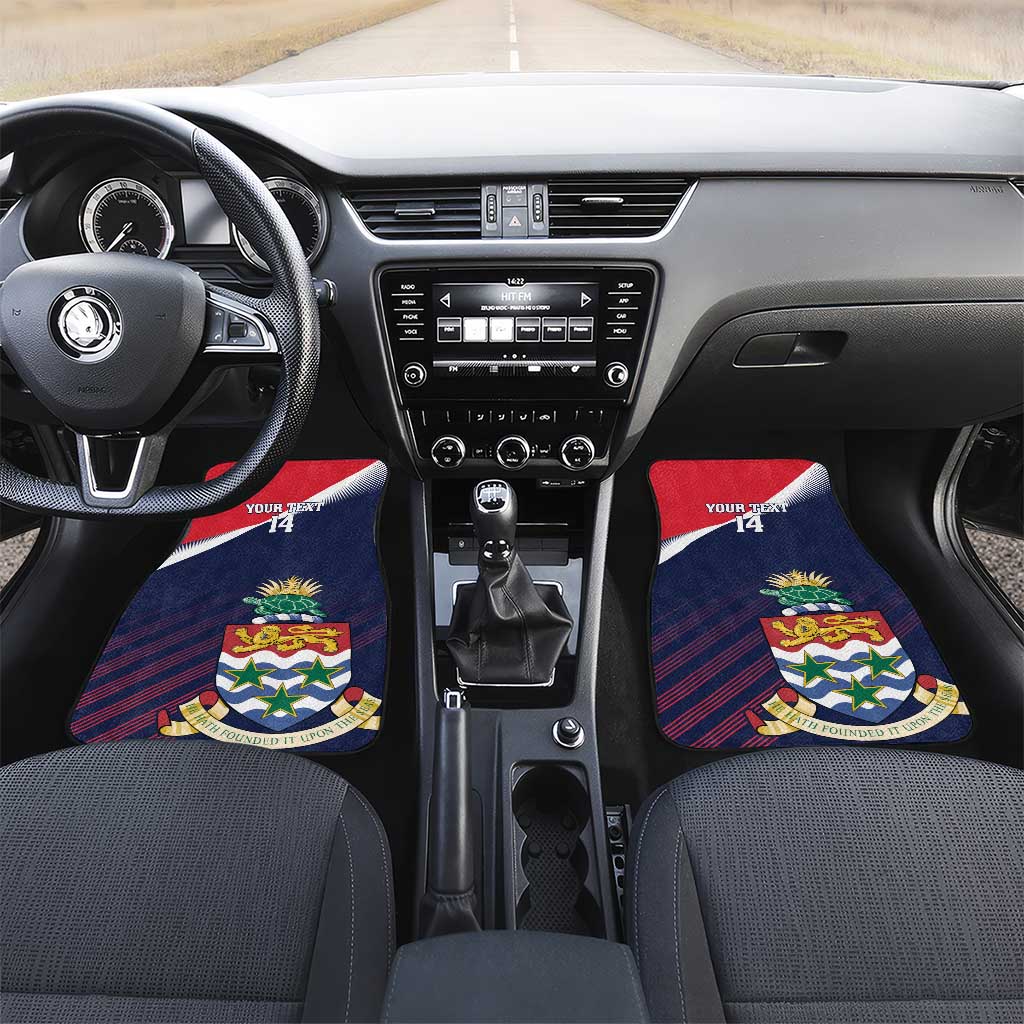 Custom Cayman Islands Cricket Car Mats 2025 Sporty Style