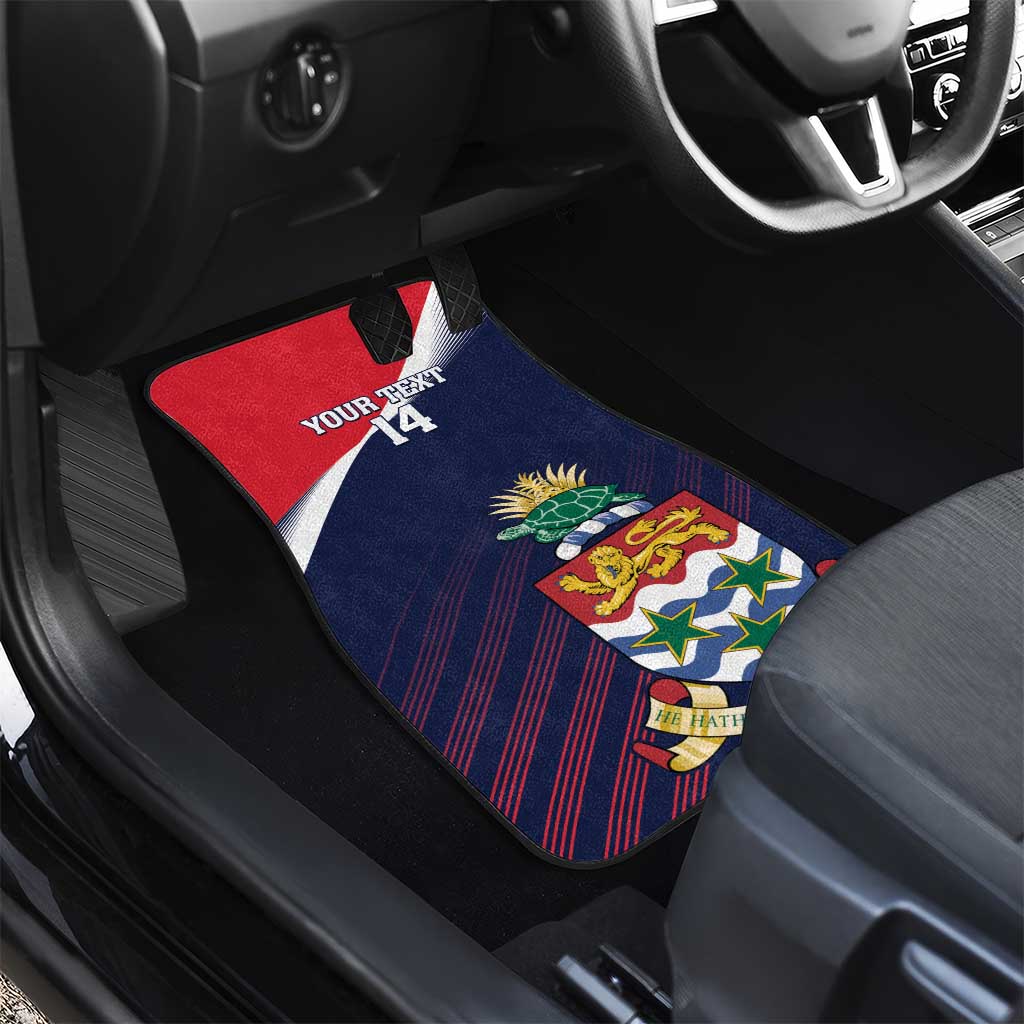 Custom Cayman Islands Cricket Car Mats 2025 Sporty Style
