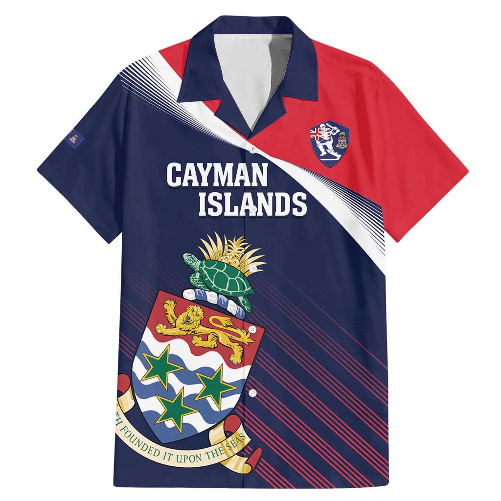 Custom Cayman Islands Cricket Family Matching Mermaid Dress and Hawaiian Shirt 2025 Sporty Style