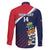 Custom Cayman Islands Cricket Family Matching Off Shoulder Short Dress and Hawaiian Shirt 2025 Sporty Style