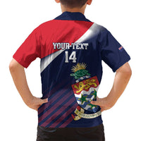 Custom Cayman Islands Cricket Family Matching Summer Maxi Dress and Hawaiian Shirt 2025 Sporty Style