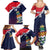 Custom Cayman Islands Cricket Family Matching Summer Maxi Dress and Hawaiian Shirt 2025 Sporty Style