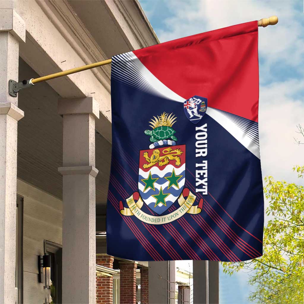 Custom Cayman Islands Cricket Garden Flag 2025 Sporty Style