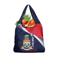 Custom Cayman Islands Cricket Grocery Bag 2025 Sporty Style