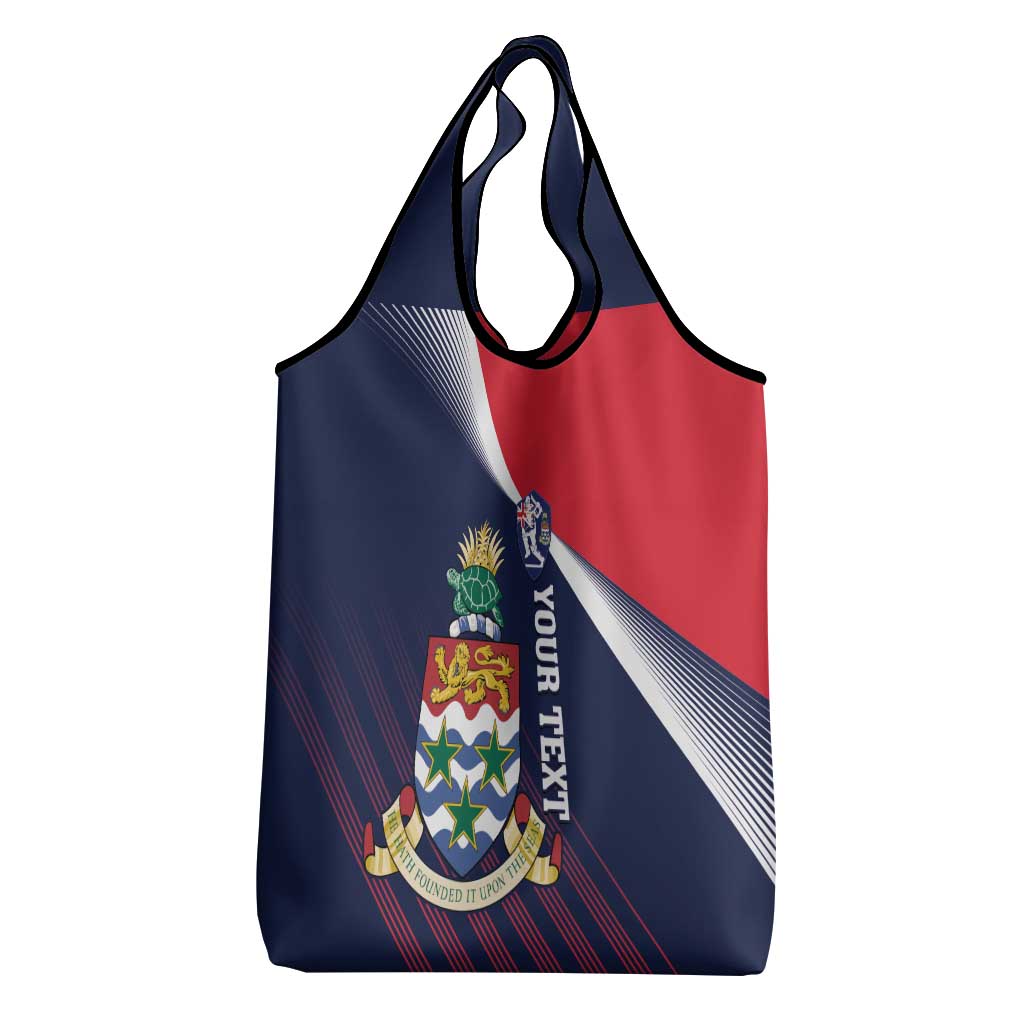 Custom Cayman Islands Cricket Grocery Bag 2025 Sporty Style