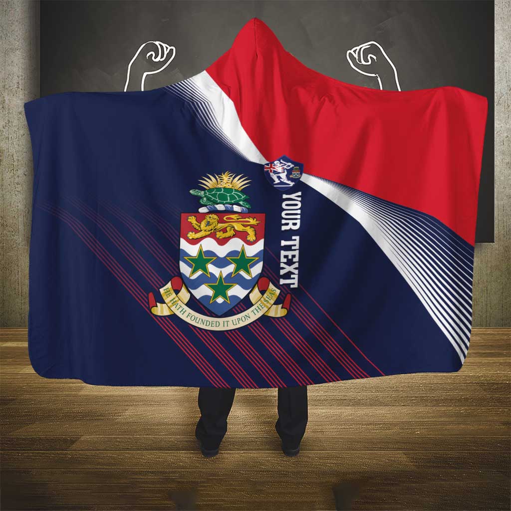 Custom Cayman Islands Cricket Hooded Blanket 2025 Sporty Style