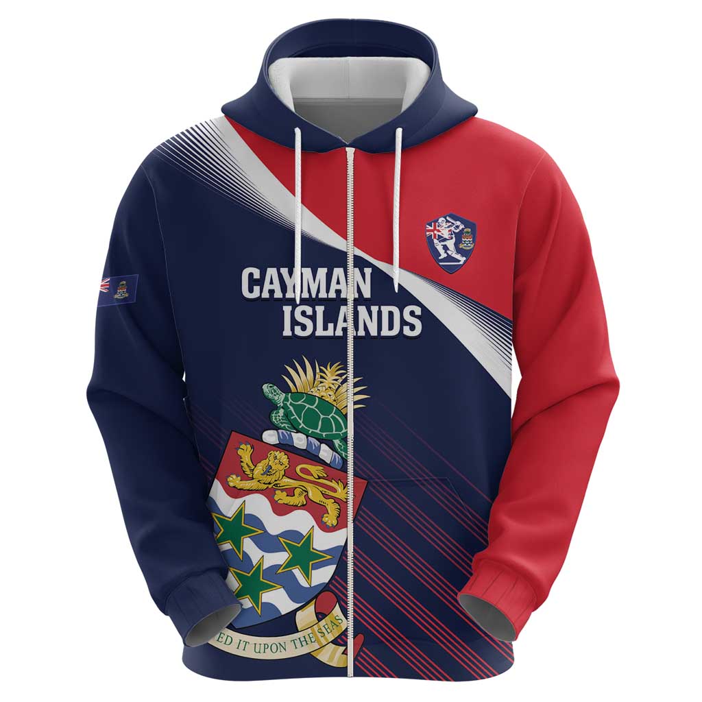 Custom Cayman Islands Cricket Hoodie 2025 Sporty Style
