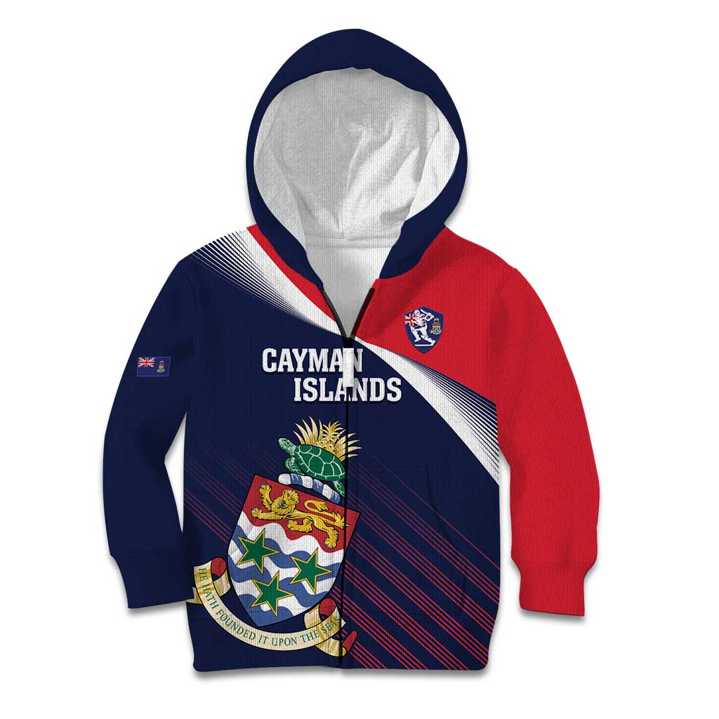 Custom Cayman Islands Cricket Kid Hoodie 2025 Sporty Style