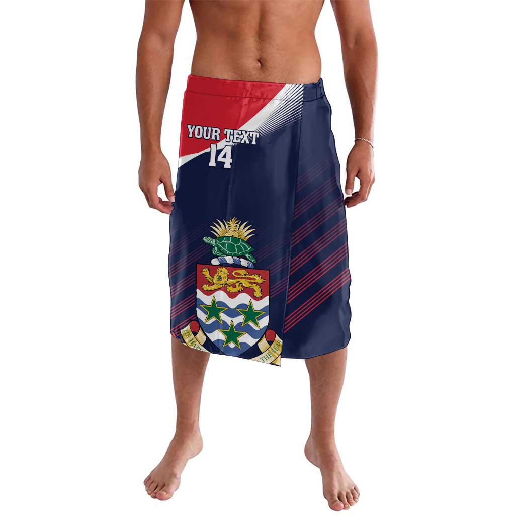 Custom Cayman Islands Cricket Lavalava 2025 Sporty Style