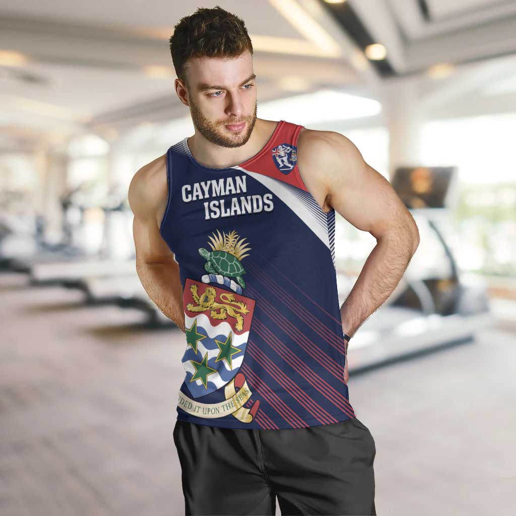 Custom Cayman Islands Cricket Men Tank Top 2025 Sporty Style