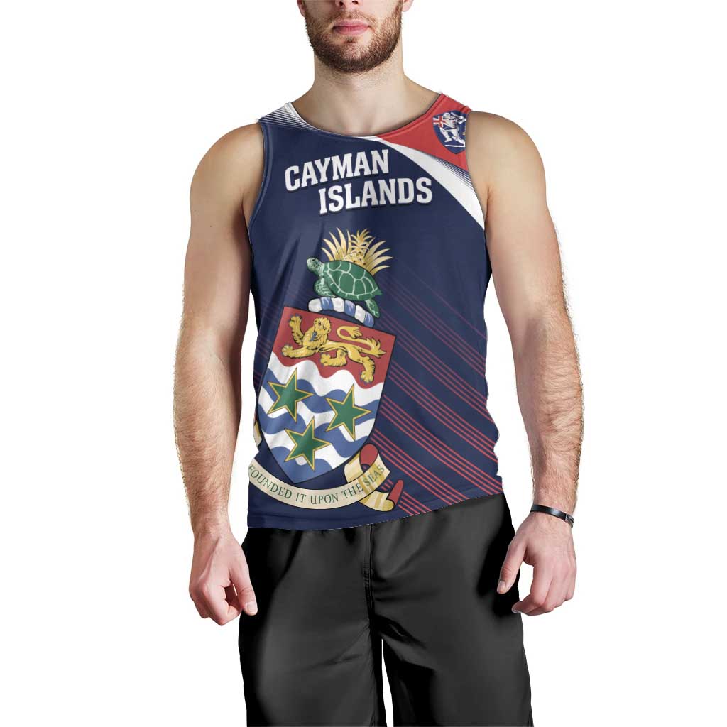 Custom Cayman Islands Cricket Men Tank Top 2025 Sporty Style