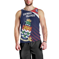 Custom Cayman Islands Cricket Men Tank Top 2025 Sporty Style
