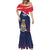Custom Cayman Islands Cricket Mermaid Dress 2025 Sporty Style