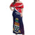 Custom Cayman Islands Cricket Off Shoulder Maxi Dress 2025 Sporty Style