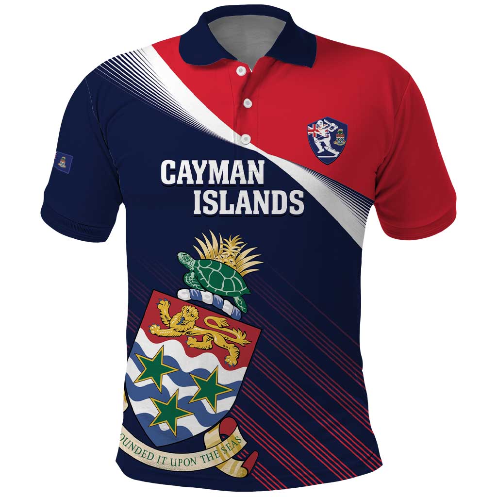 Custom Cayman Islands Cricket Polo Shirt 2025 Sporty Style