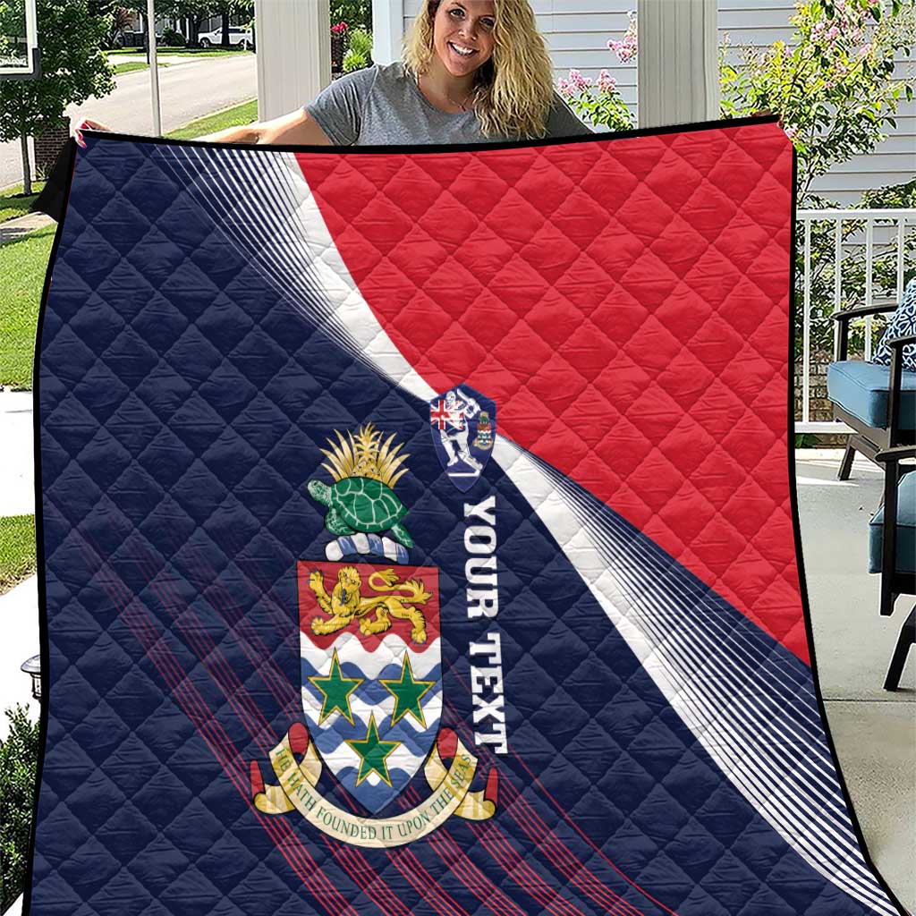 Custom Cayman Islands Cricket Quilt 2025 Sporty Style