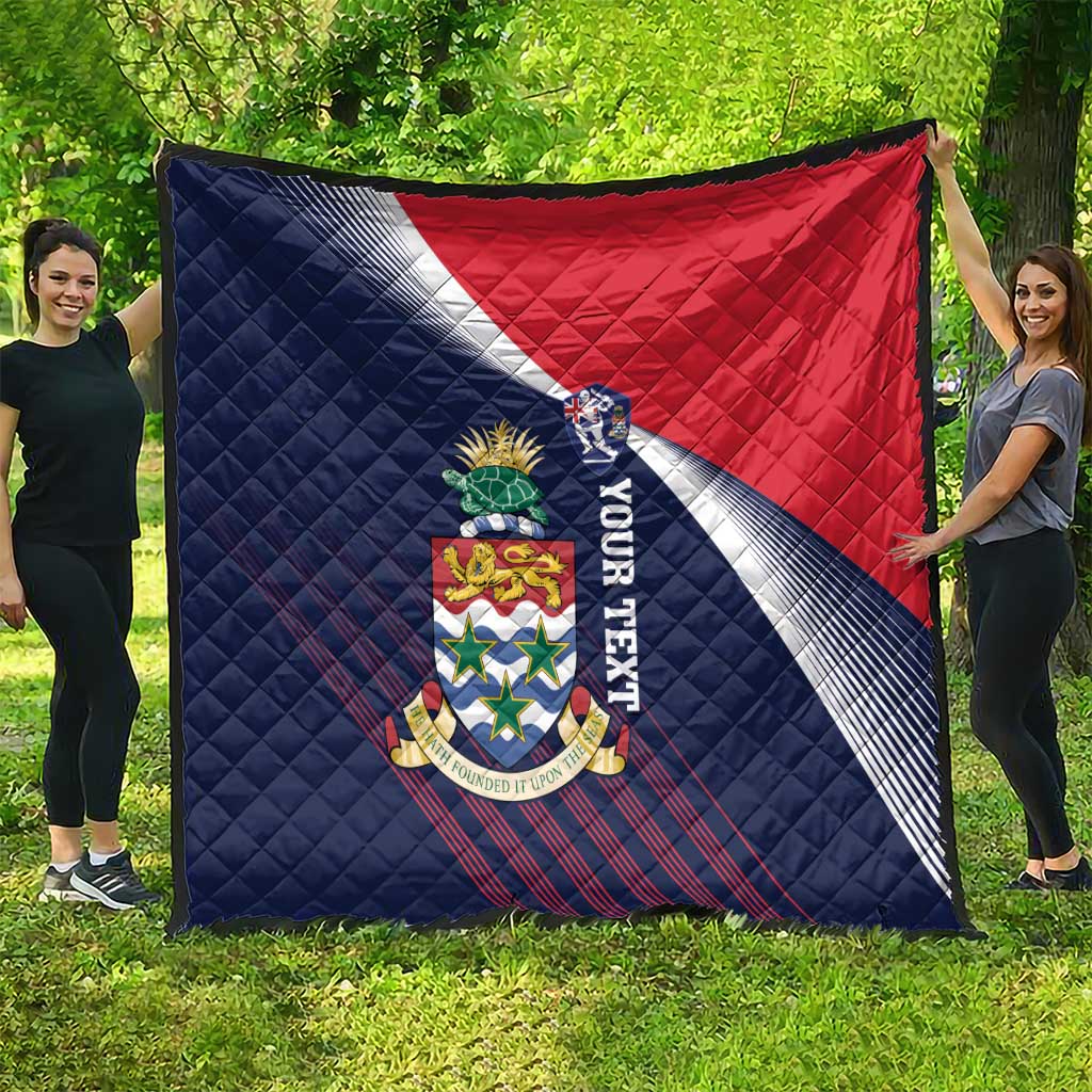 Custom Cayman Islands Cricket Quilt 2025 Sporty Style
