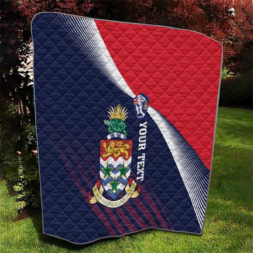 Custom Cayman Islands Cricket Quilt 2025 Sporty Style