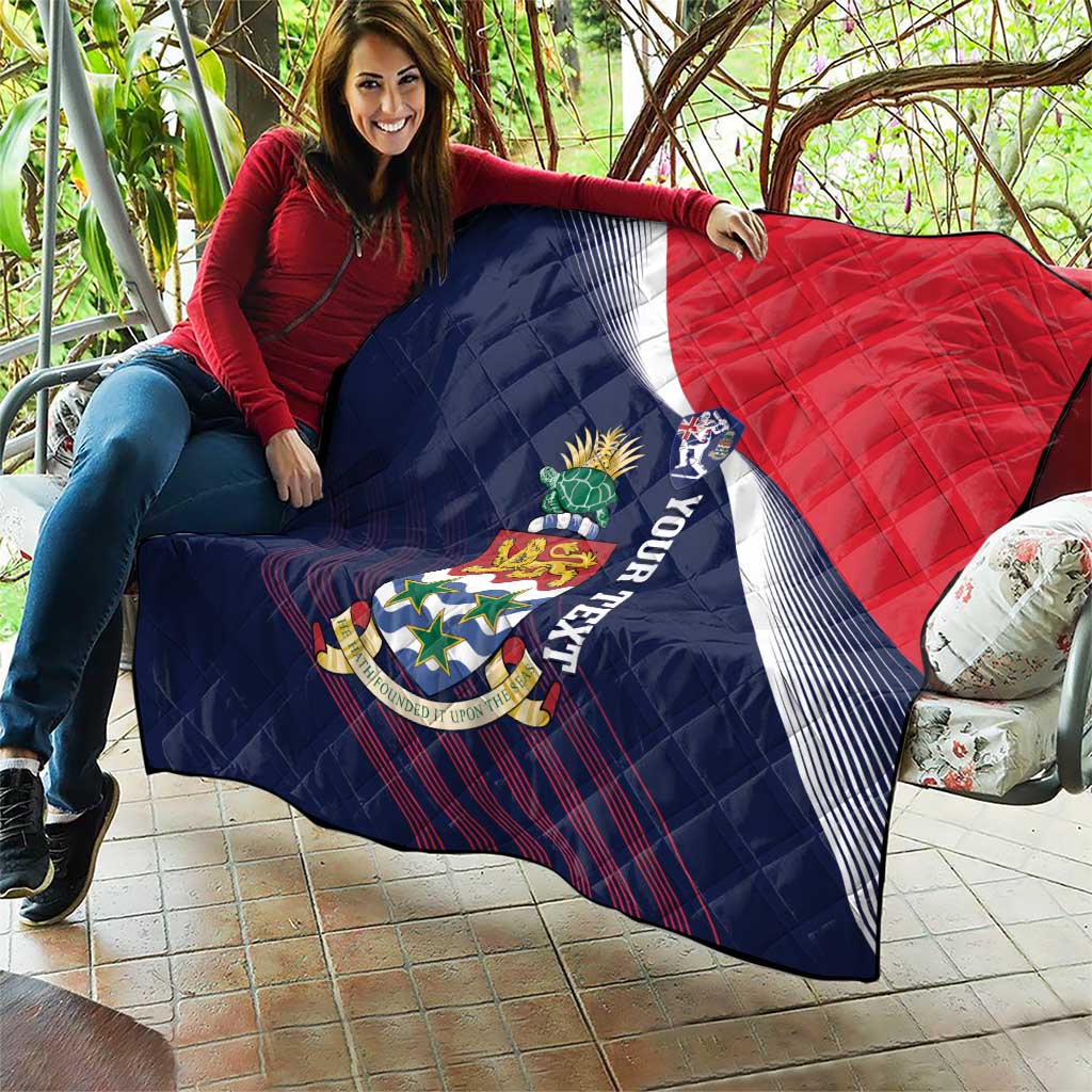Custom Cayman Islands Cricket Quilt 2025 Sporty Style
