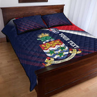 Custom Cayman Islands Cricket Quilt Bed Set 2025 Sporty Style