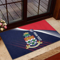 Custom Cayman Islands Cricket Rubber Doormat 2025 Sporty Style