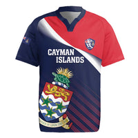 Custom Cayman Islands Cricket Rugby Jersey 2025 Sporty Style