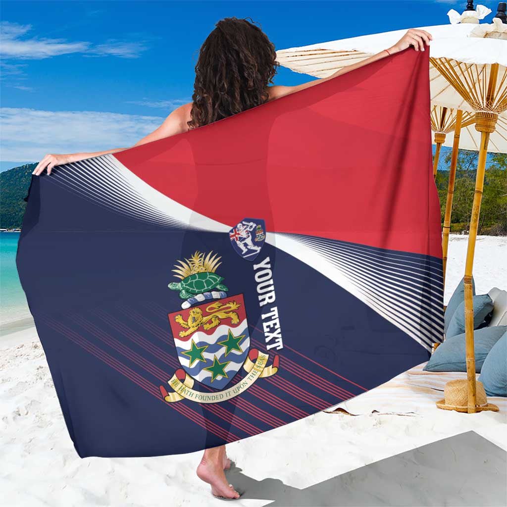 Custom Cayman Islands Cricket Sarong 2025 Sporty Style