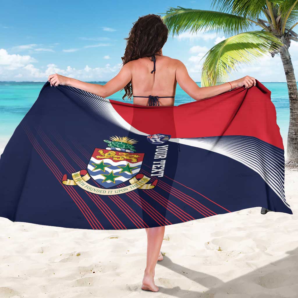 Custom Cayman Islands Cricket Sarong 2025 Sporty Style