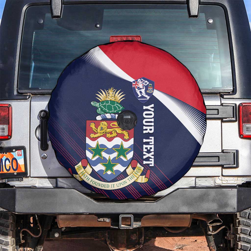 Custom Cayman Islands Cricket Spare Tire Cover 2025 Sporty Style